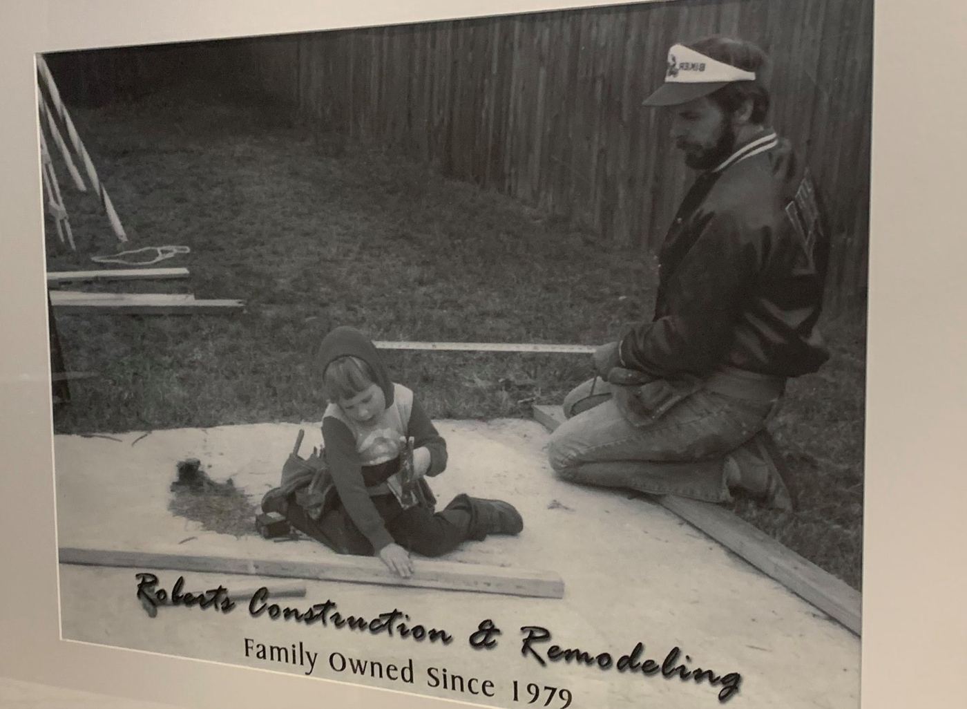Roberts Construction & Remodeling, family owned since 1979